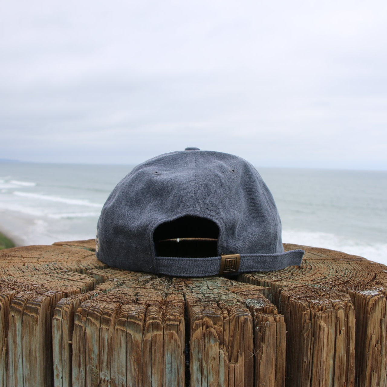 Washed 5 Panel Hat - Slate Blue