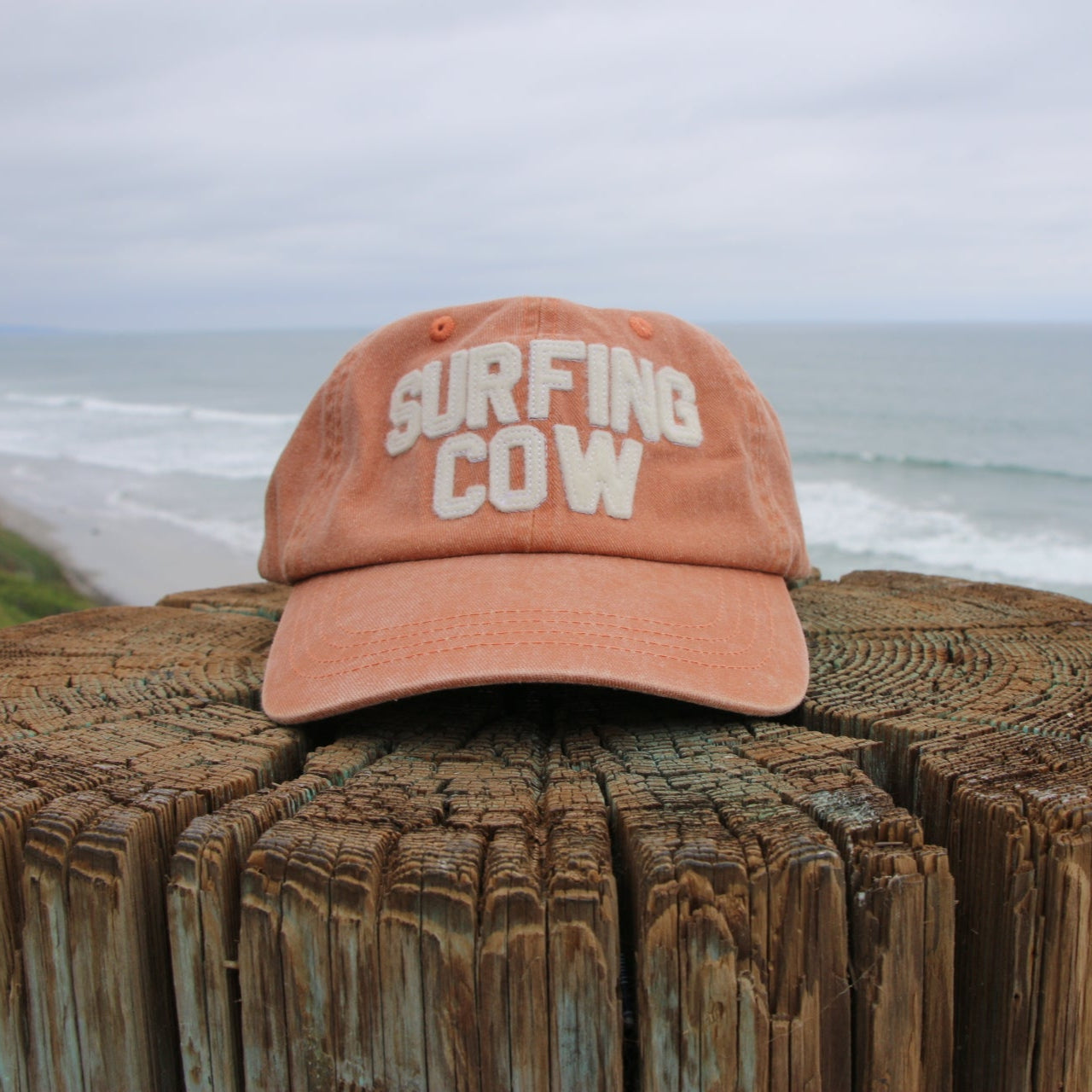 Classic Washed Dad Hat - Rust